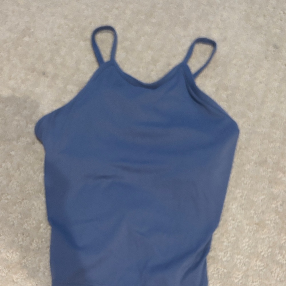 Lululemon Athletica Blue Tank Top